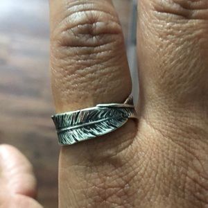 James Avery feather ring